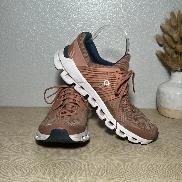 On Running Cloudswift 2.0 Sneakers in Blush and Blue Size 11 MSRP $199 - Picture 7 of 16
